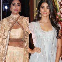 Shriya Saran,Pooja Hegde Latest Stills