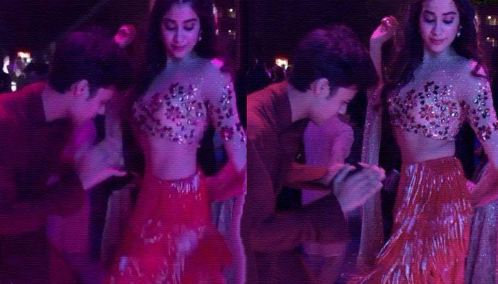Sridevi Daughter Jhanvi Kapoor's Thumka with Boyfriend Akshat Ranjan