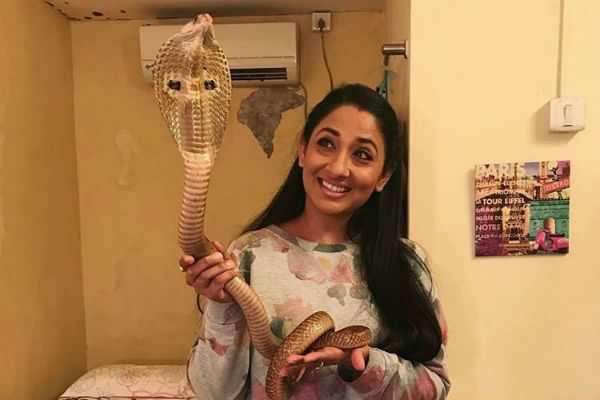 TV Actress Shruti Ultaf Mishandled The Most Poisonous Snake