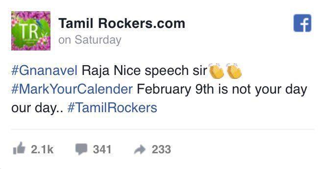 Tamil Rockers Live Streaming Threat To Singam 3 (2)