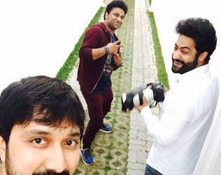 Pic Talk: Trio Of NTR27 Having Fun