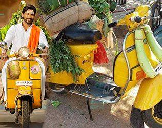 allu-arjun-Duvvada-Jagannadham--Scooter
