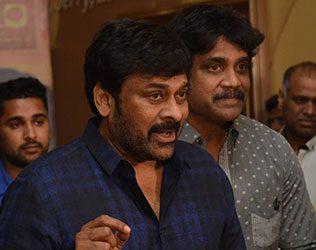 chiranjeevi comments on Om Namo Venkatesaya movie