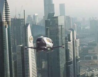 eHang 184 - Taxis with Wings!- Dubai Pursuit