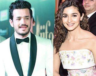 Akkineni Contacting Hot Actress Alia Bhatt?