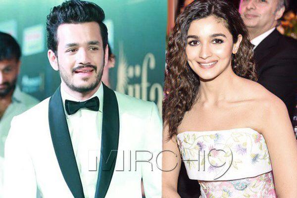 Akkineni Contacting Hot Actress Alia Bhatt?