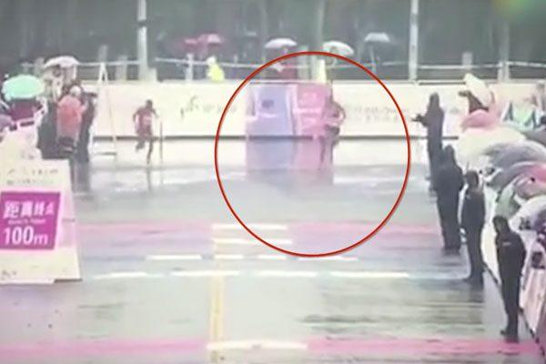 Chinese marathon goes viral