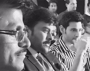 Chiranjeevi In Mahesh Babu - A R Murugadoss Sets