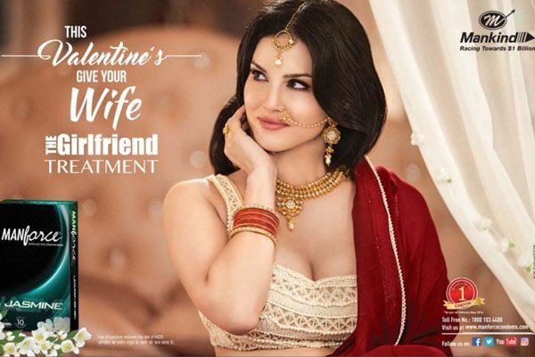 Here Is the Condom Ad of Sunny Leone in Controversy