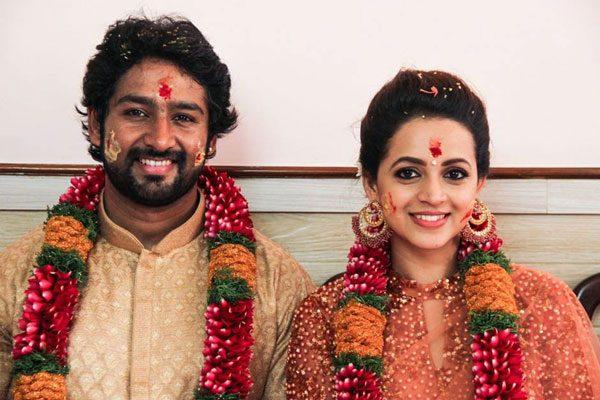 Heroine Bhavana Gets Engaged to Producer Naveen