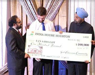 Ian Grillot, American Tried to Save Kuchibhotla srinivas Honoured $100,000