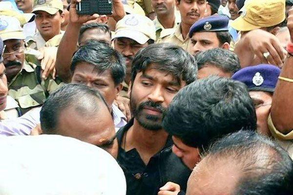 In Camera Dhanush Fearing Social Media