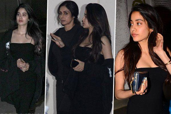 Jhanvi Kapoor Sridevi Studio Look Test