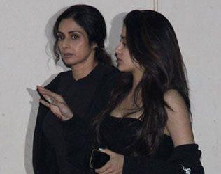 Jhanvi Kapoor Sridevi Studio Look Test