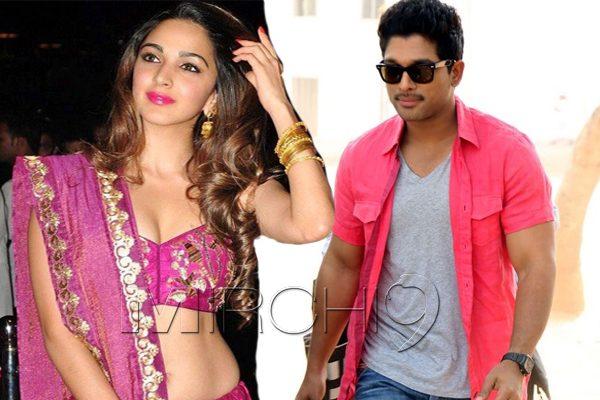 Dhoni's Girlfriend Kiara Advani Going to Romance Allu Arjun?