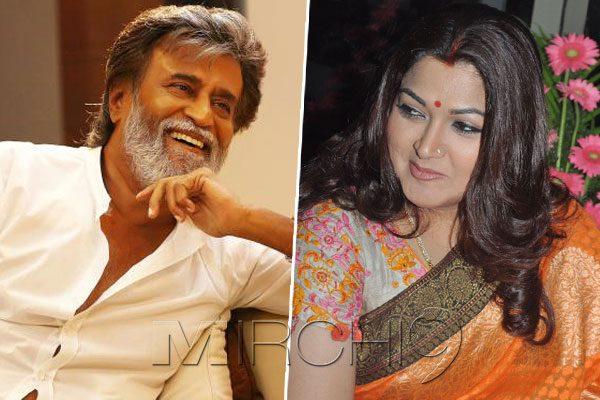 Kushboo Surprised on Being Paired with Rajnikanth