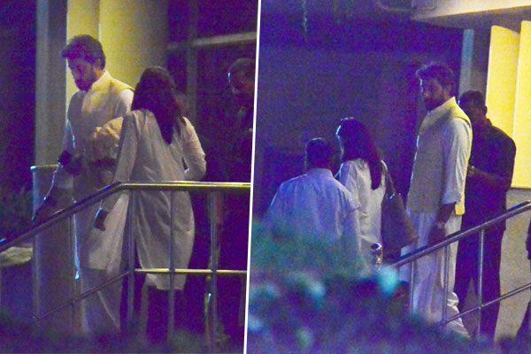 Medical Emergency - Aishwarya, Abhishek Bachchan at Hospital