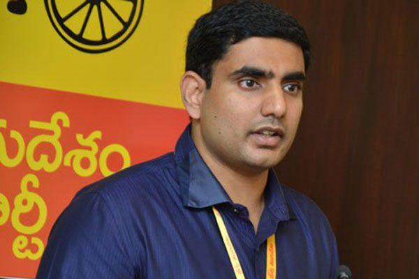 Nara Lokesh on YS jagan
