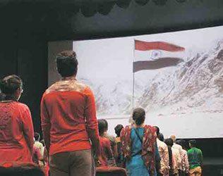 National Anthem in Theatres - Inox Hyderabad