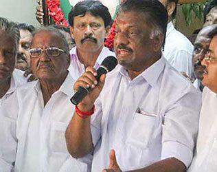 Pannerselvam fighting for AIADMK Symbol