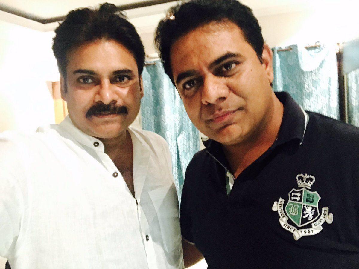 Pic Talk Unexpected KTR Surprise For Katamarayudu