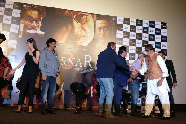 Ram Gopal Varma Embarrass Amitabh Bachchan at Sarkaar 3 Trailer Launch