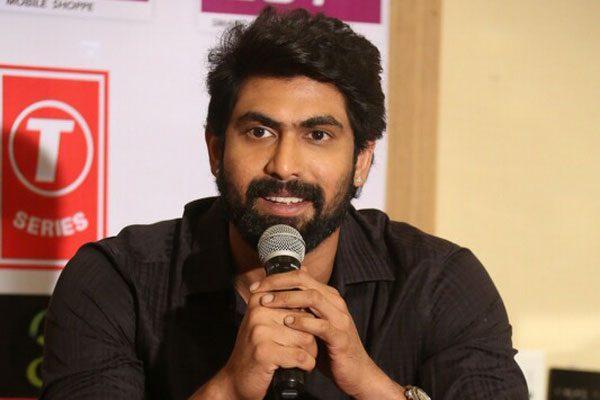 Rana Daggubati Doesn't Have Any Intention to Do It
