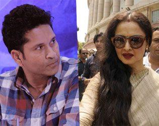 Sachin & Rekha in News for Poor Presence!