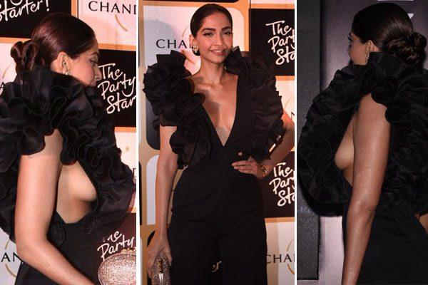 Sonam Kapoor Exposed a Little Too Much