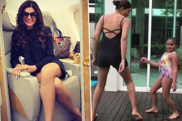Sushmita Sen & Her Daughter Alisha Sen Super Dance Together