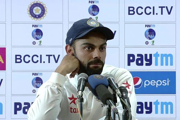 Virat Kohli Hurt an Australian Official with Bottle
