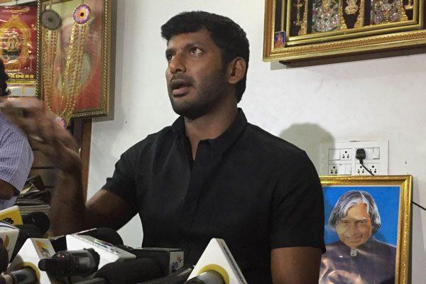 Vishal Serious on Waiving Farmers Loans!