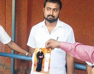 erode resident Krishnamurthy claims Secret son of Jayalalithaa