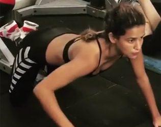 Aisha Sharma Gym Instagram