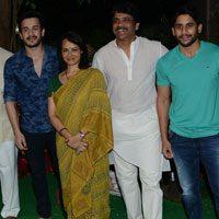 Akhil Akkineni New Movie Launch Photos