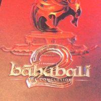Baahubali 2 Grand Invitation Card Premier