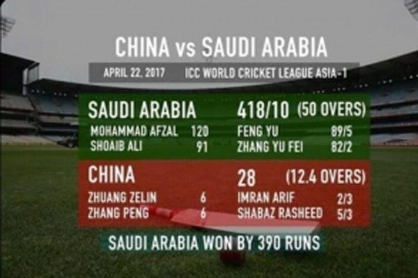 China Vs saudi Arabia All out 28