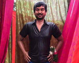 Director Puri Jagannadh Statue for Temple by a Fan