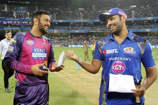 IPL 10 MS Dhoni Vs Rohit Sharma Scores