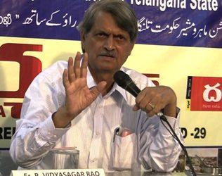 KCR's Key Man, Irrigation Advisor R Vidya Sagar Rao in ICU
