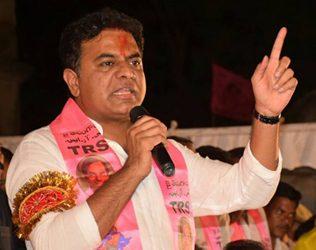 KTR's Elevation Round the TRS Party Corner