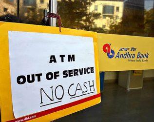 No Cash ATMs - Hyderabad Intentional Crisis