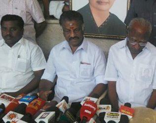 O panneerselvam Tamil Nadu RK Nagar Politics