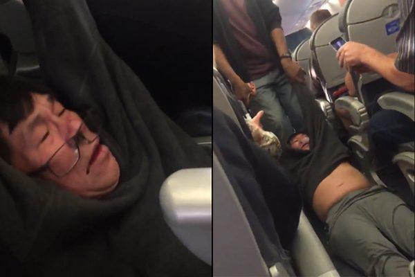 Police Forcibly Remove Passenger Overbook Behest United Airlines