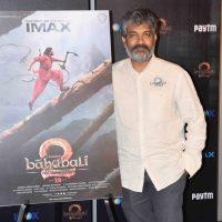 Rajamouli at opening Baahubali 2 Paytm IMAX at Inox Mumbai Stills