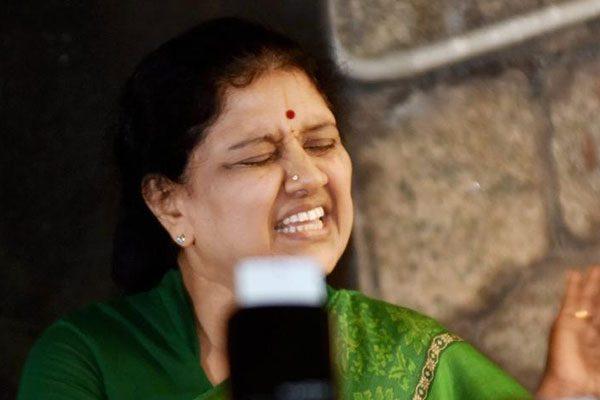 Sasikala Natarajan in Depression