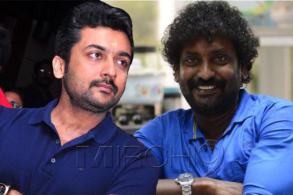 Suriya Working on 80s Set 