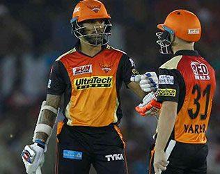 kings xi punjab vs hyderabad sunrisers IPL 2017
