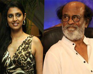 Actress Kasthuri Keeps Calm: Snowballing from Rajinikanth Fans