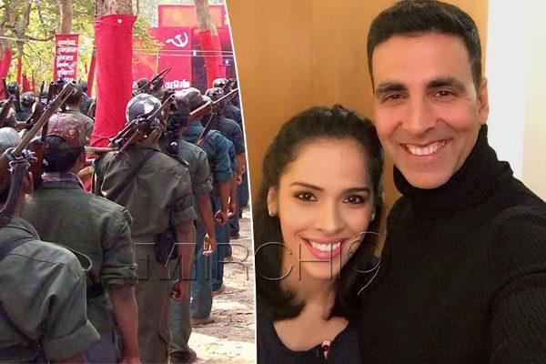 Akshay Kumar and Saina Nehwal Receives Threatening Notices from Naxalites